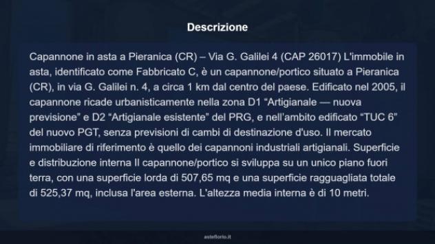 Immobile in asta di 525 m² in vendita a Pieranica - Foto 4
