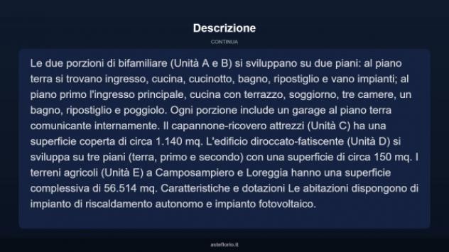 Immobile in asta di 1072 m² con più di 5 locali e box auto in vendita a Camposampiero - Foto 4