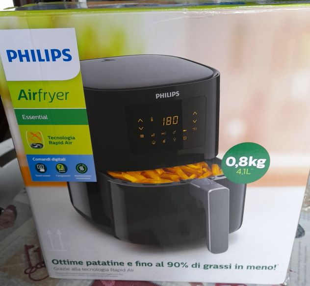 Friggitrice ad aria Philips airfryer nuova con scatola - Foto 6