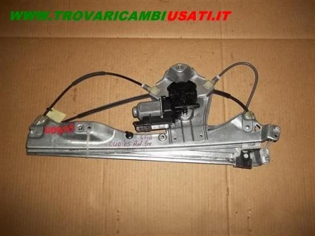 ALZACRISTALLO ELETTRICO PORTA ANT.S.CON MOTORINO 2FILI RENAULT CLIO (NON DISPONIBILE) 999-U09049 Carrozzeria  Lamierati esterni  Porte  Alzacristallo