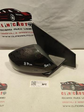 SPECCHIETTO RETROVISORE DESTRO RENAULT Megane S. Wagon 12523150 8PIN (0812) - Foto 2