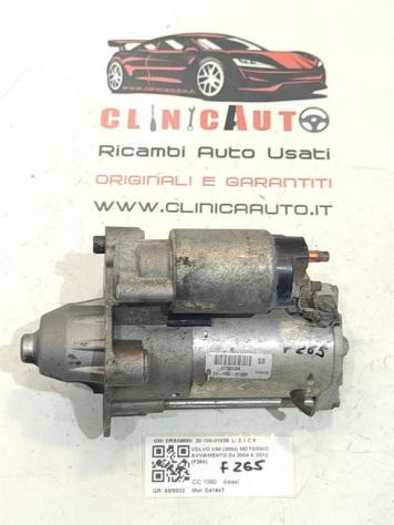 MOTORINO D' AVVIAMENTO VOLVO V50 2° Serie DRS3968N 20-100-01029 D4164T diesel 1560 (0712)