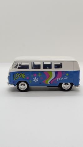 Welly Volkswagen T1 bus 1963 49764 1/34 blue - Foto 2
