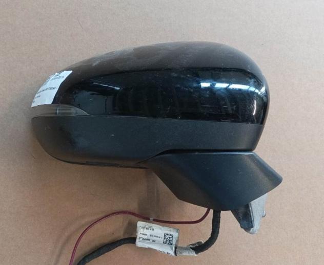 RETROVISORE EST ANT. DX NERO MET. DUE SPINE 7+7 FILI 999-U1305085 Vetri e Retrovisori Cristalli Retrovisori Retrovisore MERCEDES - Classe A W177 SE