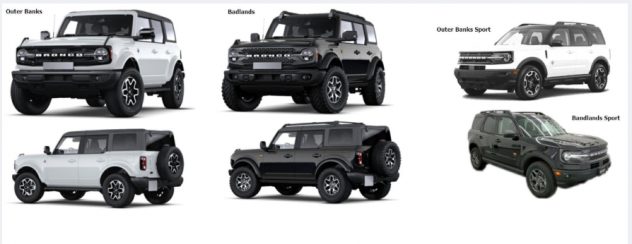 MUSATA MUSO FRONTALE FORD BRONCO TUTTI I MODELLI