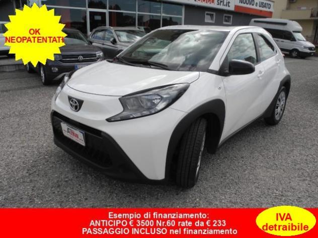 TOYOTA Aygo X 1.0 VVT-i 72cv 5p. - Ok NEOPATENTATI - "46000 Km" rif. 24134116