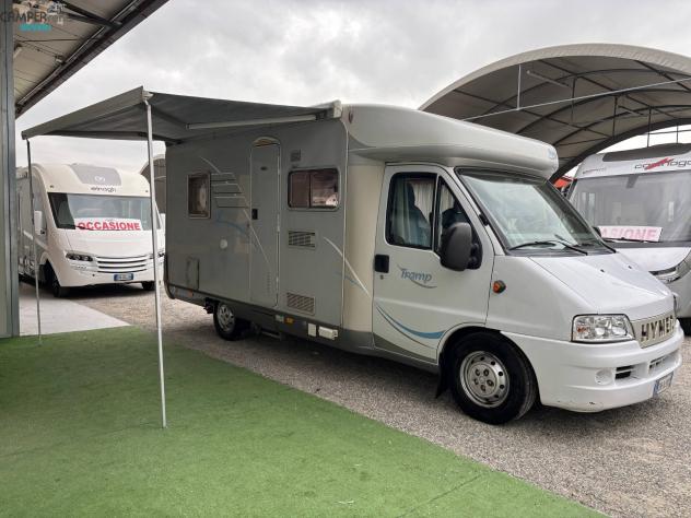 HYMER TRAMP 575 -Semintegrale letto alla francese compatto 6,15 mt