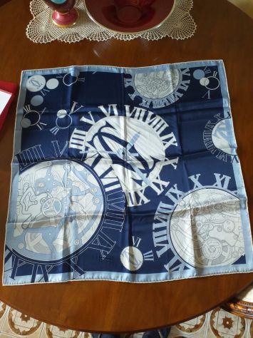 CARTIER CARRE' 65  FOULARD DONNA NUOVO ORIGINALE - senza scatola originale - cm - Foto 5