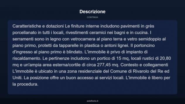 Immobile in asta di 226 m² con più di 5 locali in vendita a Rivarolo del Re ed Uniti - Foto 17