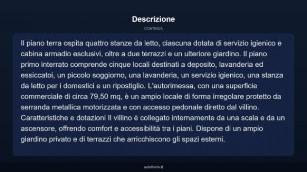 Immobile in asta di 420 m² con più di 5 locali e box auto in vendita a Roma - Foto 15