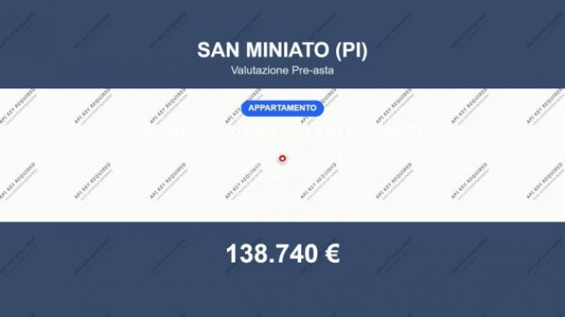 Immobile in asta di 176 m² con più di 5 locali in vendita a San Miniato