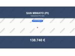 Immobile in asta di 176 m² con più di 5 locali in vendita a San Miniato