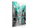 Quadro Parigi In Love - Verde - ARREDALACASA