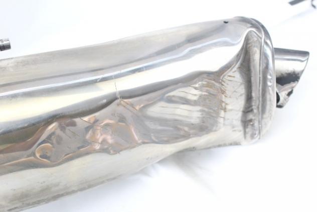 BMW K 1200 LT 18121465099 SCARICO SILENZIATORE MARMITTA K589 96 - 08 MUFFLER CON AMMACCATURE - Foto 7