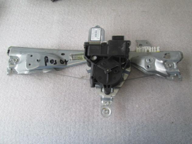 9659834780 MOTORINO MECCANISMO ALZACRISTALLO PORTA POSTERIORE DESTRA PEUGEOT 308 1.6 D 80KW 6M 5P (2010) RICAMBIO USATO