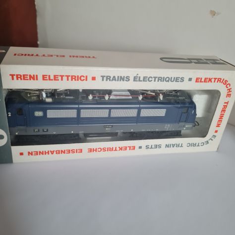 Locomotiva Lima HO 8032CL DB E 410001 nuova in box cartonato originale. Tes - Foto 3