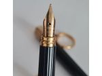 Penna stilografica Waterman Lady anni 80 pennino F , laccata marmorizzata.