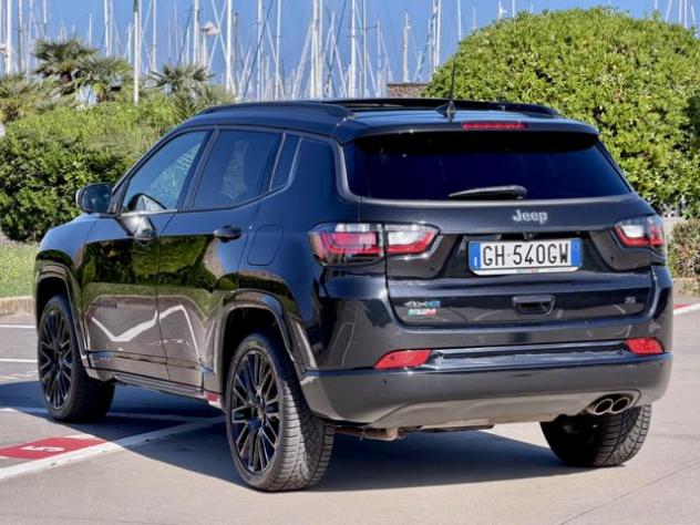 JEEP Compass 4XE S 240CV PHEV+TETTO APRIBILE TOTAL BLACK !!! rif. 24115093 - Foto 6