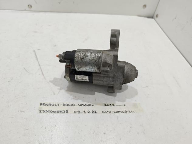 MOTORINO D' AVVIAMENTO RENAULT Clio Serie IV 233000557R 233000557R Turbo Benzina 0.9 TCE (1219)