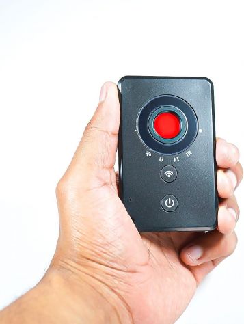 Rilevatore RF slim telecamere GPS microspie hotel auto viaggio privacy - Foto 4