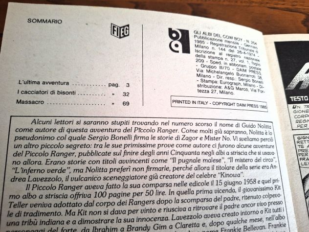 Gli albi del cow boy n.254 Il piccolo ranger - Foto 3