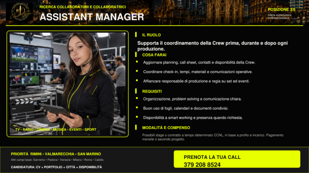 POSIZIONI APERTE + OPPORTUNITÀ CASTING - Foto 4