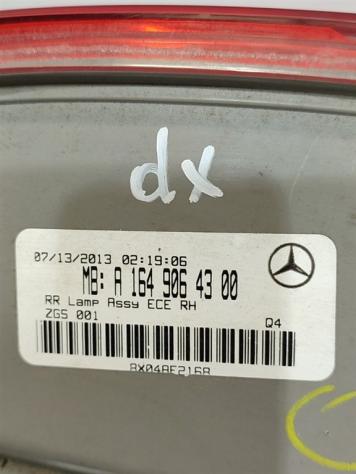 STOP FANALE POSTERIORE A LED DESTRO MERCEDES ML W164 3° Serie A1649064300 642 (0511) - Foto 4