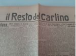GIORNALE IL RESTO DEL CARLINO ORIGINALE  ANNO 1928