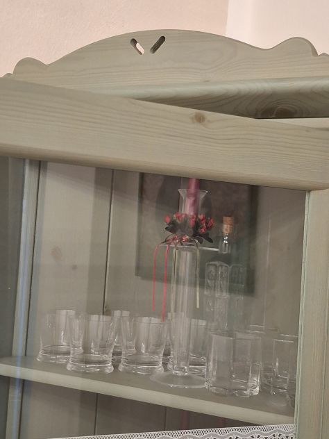 Angoliera in legno credenza pino di Svezia - Foto 5