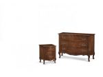 Comò e comodino 3 cassetti stile arte povera Cod 11213/11214
