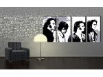 The Beatles dipinto a mano pop Art