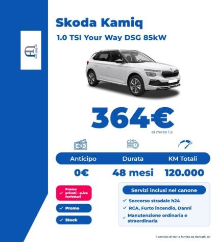 SKODA Kamiq 1.0 TSI Your Way 85kW rif. 24171073