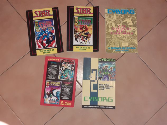 "Star Magazine" La rivista degli eroi Marvel Ed. Star Comics Volumi 2-3-4-5-6 - Foto 2