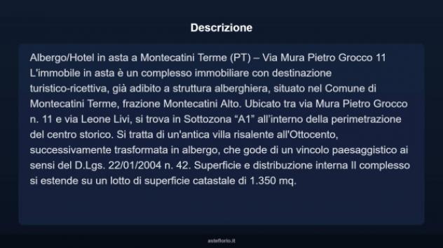 Immobile in asta di 1065 m² in vendita a Montecatini-Terme - Foto 5