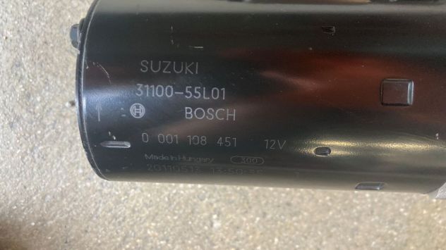 Motorino avviamento Fiat Sedici 2.0M.Jet del 2012 (31100-55L01) - Foto 4