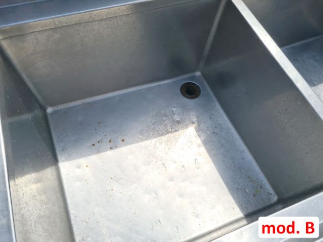 2 vasconi di lavaggio industriali usata - Foto 4