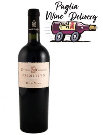 Vino Puglia Primitivo IGP  "Donna Maria" Cantore di Castelforte