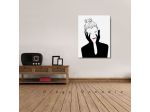 Quadro Eva Kant dipinto a mano pop art