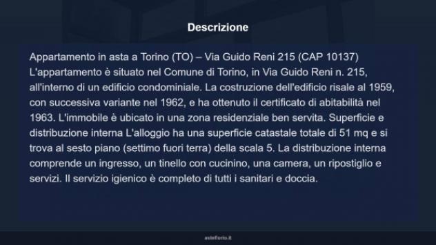 Immobile in asta di 51 m² in vendita a Torino - Foto 13