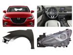 Mazda 3 frontale cofano fanale 2013>17