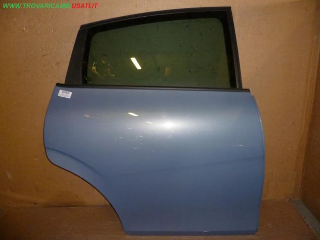PORTA POST.D. AZZURRO MET. CON ALZACR. E SERR SEAT LEON (1P)  Carrozzeria  Lamierati esterni  Porte  Porta post. dx. SEAT - LEON - 01-06-2005 - 01-12-