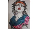 Disegno di donna ellenica