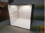 Scatola fotografica portatile con led e sfondi