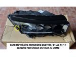 Faro ant Destro skoda octavia 5E4941010