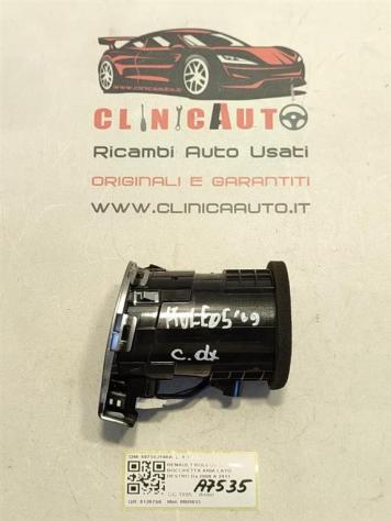 BOCCHETTE ARIA CRUSCOTTO RENAULT Koleos 1° Serie 68750JY00A M9R833 (08) - Foto 2