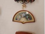 Teca Ventaglio in cornice in legno artigianale