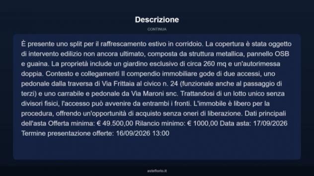 Immobile in asta di 83 m², box auto doppio in vendita a Casaleone - Foto 13