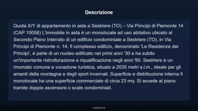 Immobile in asta di 23 m² in vendita a Sestriere - Foto 18