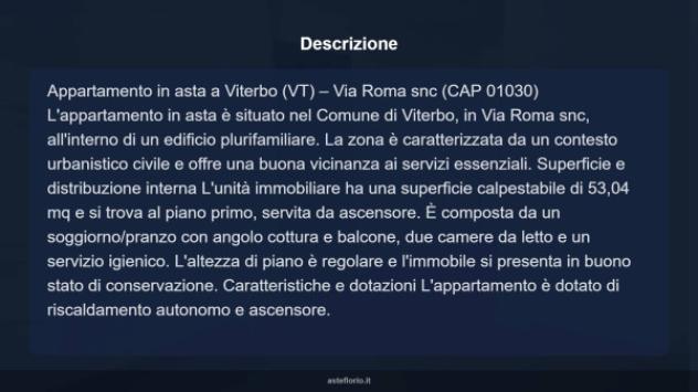 Immobile in asta di 53 m², box auto in vendita a Viterbo - Foto 14