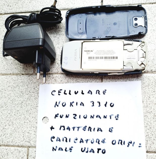 Nokia 3310 perfettamente funzionante con caricatore e batteria al 50/70 % origin - Foto 2